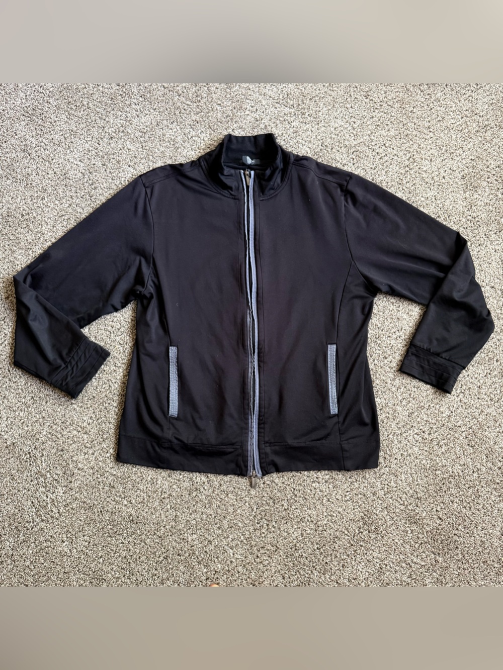 Alfani Black Lightweight Full-Zip Shirt Jacket